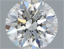 Diamante Natural 0.50 quilates, Redondo , Color H, claridad VS1 y certificado IGI