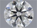 Natural Diamond 0.70 Carats, Round with Very Good Cut, I Color, SI2 Clarity and Certified by IGI