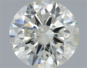 Foto Diamante Natural 1.23 quilates, Redondo , Color K, claridad I1 y certificado IGI de