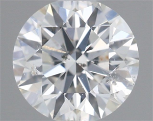 Foto Diamante Natural 0.40 quilates, Redondo , Color J, claridad SI2 y certificado GIA de