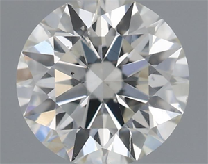 Foto Diamante Natural 0.45 quilates, Redondo , Color K, claridad SI2 y certificado GIA de