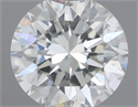 Natural Diamond 0.40 Carats, Round with Very Good Cut, K Color, SI1 Clarity and Certified by GIA