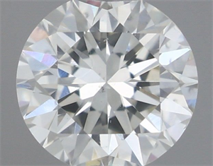 Picture of Natural Diamond 0.40 Carats, Round with Very Good Cut, K Color, SI1 Clarity and Certified by GIA