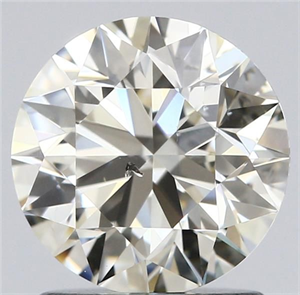 Foto Diamante Natural 1.29 quilates, Redondo , Color M, claridad SI2 y certificado GIA de