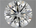 Diamante Natural 2.10 quilates, Redondo , Color H, claridad VVS1 y certificado IGI