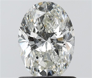 Foto Diamante Natural 1.01 quilates, Ovalado , Color H, claridad SI1 y certificado IGI de