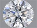 Diamante Natural 0.40 quilates, Redondo , Color J, claridad SI2 y certificado GIA