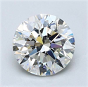 Diamante Natural 2.78 quilates, Redondo , Color J, claridad VVS1 y certificado GIA