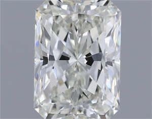 Picture of Natural Diamond 1.03 Carats, Radiant with  Cut, J Color, IF Clarity and Certified by GIA