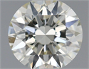 Diamante Natural 0.60 quilates, Redondo , Color K, claridad IF y certificado IGI