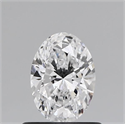 Diamante Natural 0.51 quilates, Ovalado , Color D, claridad VVS1 y certificado GIA
