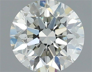 Picture of Natural Diamond 0.80 Carats, Round with Excellent Cut, I Color, VS2 Clarity and Certified by IGI