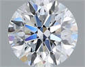 Del inventario de diamantes de laboratorio, 1.04 quilates, Redondo , Color E, claridad VVS2 y certificado IGI