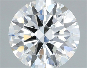 Picture of Lab Grown Diamond 1.05 Carats, Round with Excellent Cut, E Color, VVS2 Clarity and Certified by IGI