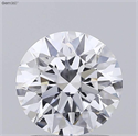 Del inventario de diamantes de laboratorio, 1.29 quilates, Redondo , Color D, claridad VVS2 y certificado GIA