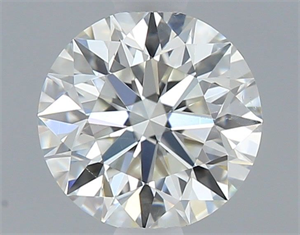 Foto Diamante Natural 0.56 quilates, Redondo , Color I, claridad SI1 y certificado GIA de