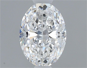 Picture of Natural Diamond 0.70 Carats, Oval with  Cut, D Color, VS1 Clarity and Certified by GIA