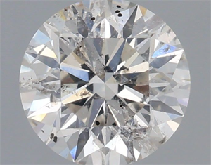 Picture of Natural Diamond 0.73 Carats, Round with Excellent Cut, I Color, I1 Clarity and Certified by GIA