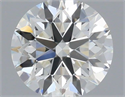 Diamante Natural 0.46 quilates, Redondo , Color I, claridad IF y certificado GIA