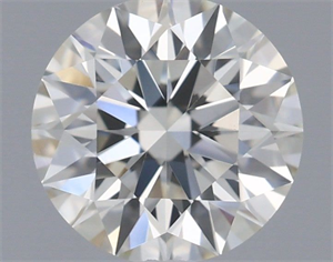 Picture of Natural Diamond 0.70 Carats, Round with Excellent Cut, K Color, VS1 Clarity and Certified by GIA