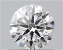 Natural Diamond 0.71 Carats, Round with Excellent Cut, G Color, SI2 Clarity and Certified by GIA