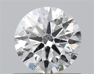 Picture of Natural Diamond 0.71 Carats, Round with Excellent Cut, G Color, SI2 Clarity and Certified by GIA