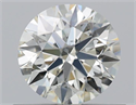 Diamante Natural 0.56 quilates, Redondo , Color L, claridad SI1 y certificado GIA
