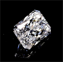 Natural Diamond 2.01 Carats, Radiant with  Cut, D Color, SI1 Clarity and Certified by GIA