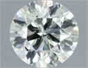 Natural Diamond 1.03 Carats, Round with Excellent Cut, I Color, I1 Clarity and Certified by IGI