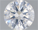Natural Diamond 1.04 Carats, Round with Excellent Cut, G Color, I1 Clarity and Certified by IGI