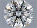 Natural Diamond 0.80 Carats, Round with Excellent Cut, J Color, VS1 Clarity and Certified by IGI