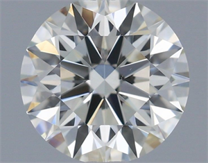 Picture of Natural Diamond 0.80 Carats, Round with Excellent Cut, J Color, VS1 Clarity and Certified by IGI