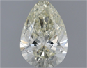 Natural Diamond 1.13 Carats, Pear with  Cut, L Color, SI1 Clarity and Certified by IGI