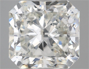 Foto Diamante Natural 5.06 quilates, Radiante , Color J, claridad SI1 y certificado GIA de