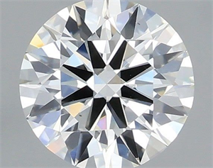 Foto Diamante Natural 0.57 quilates, Redondo , Color H, claridad VS1 y certificado IGI de