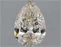 Natural Diamond 2.50 Carats, Pear with  Cut, J Color, SI1 Clarity and Certified by IGI