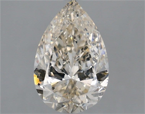 Picture of Natural Diamond 2.50 Carats, Pear with  Cut, J Color, SI1 Clarity and Certified by IGI