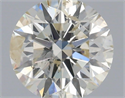 Natural Diamond 1.00 Carats, Round with Excellent Cut, M Color, I1 Clarity and Certified by GIA