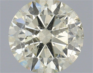 Picture of Natural Diamond 1.00 Carats, Round with Excellent Cut, N Color, I1 Clarity and Certified by IGI