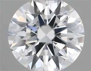 Picture of Natural Diamond 0.40 Carats, Round with Excellent Cut, D Color, SI2 Clarity and Certified by IGI