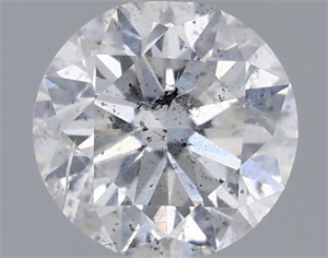 Picture of Natural Diamond 0.95 Carats, Round with Very Good Cut, E Color, I1 Clarity and Certified by IGI