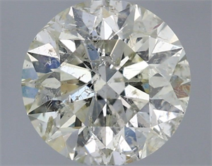 Foto Diamante Natural 1.02 quilates, Redondo , Color K, claridad I1 y certificado IGI de