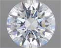 Natural Diamond 0.70 Carats, Round with Very Good Cut, D Color, I1 Clarity and Certified by GIA