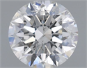 Natural Diamond 0.71 Carats, Round with Very Good Cut, E Color, I1 Clarity and Certified by GIA