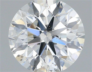 Foto Diamante Natural 0.60 quilates, Redondo , Color H, claridad SI1 y certificado IGI de