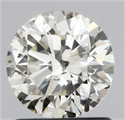 Diamante Natural 1.03 quilates, Redondo , Color M, claridad I1 y certificado GIA