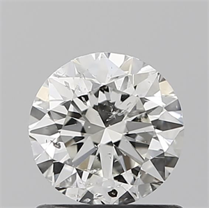 Foto Diamante Natural 0.80 quilates, Redondo , Color I, claridad I1 y certificado GIA de