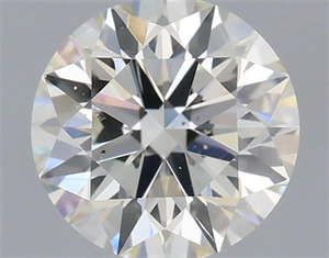 Foto Diamante Natural 0.62 quilates, Redondo , Color I, claridad SI1 y certificado IGI de