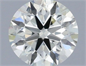 Natural Diamond 0.47 Carats, Round with Excellent Cut, K Color, VS1 Clarity and Certified by IGI