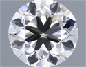 Diamante Natural 0.60 quilates, Redondo , Color I, claridad VVS2 y certificado GIA
